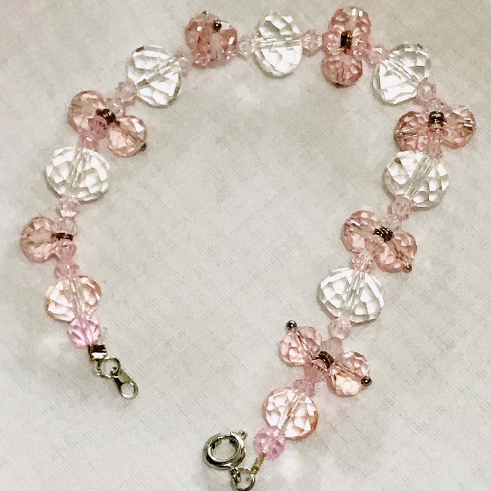 ✨NEW✨HANDCRAFTED Crystal Bracelet